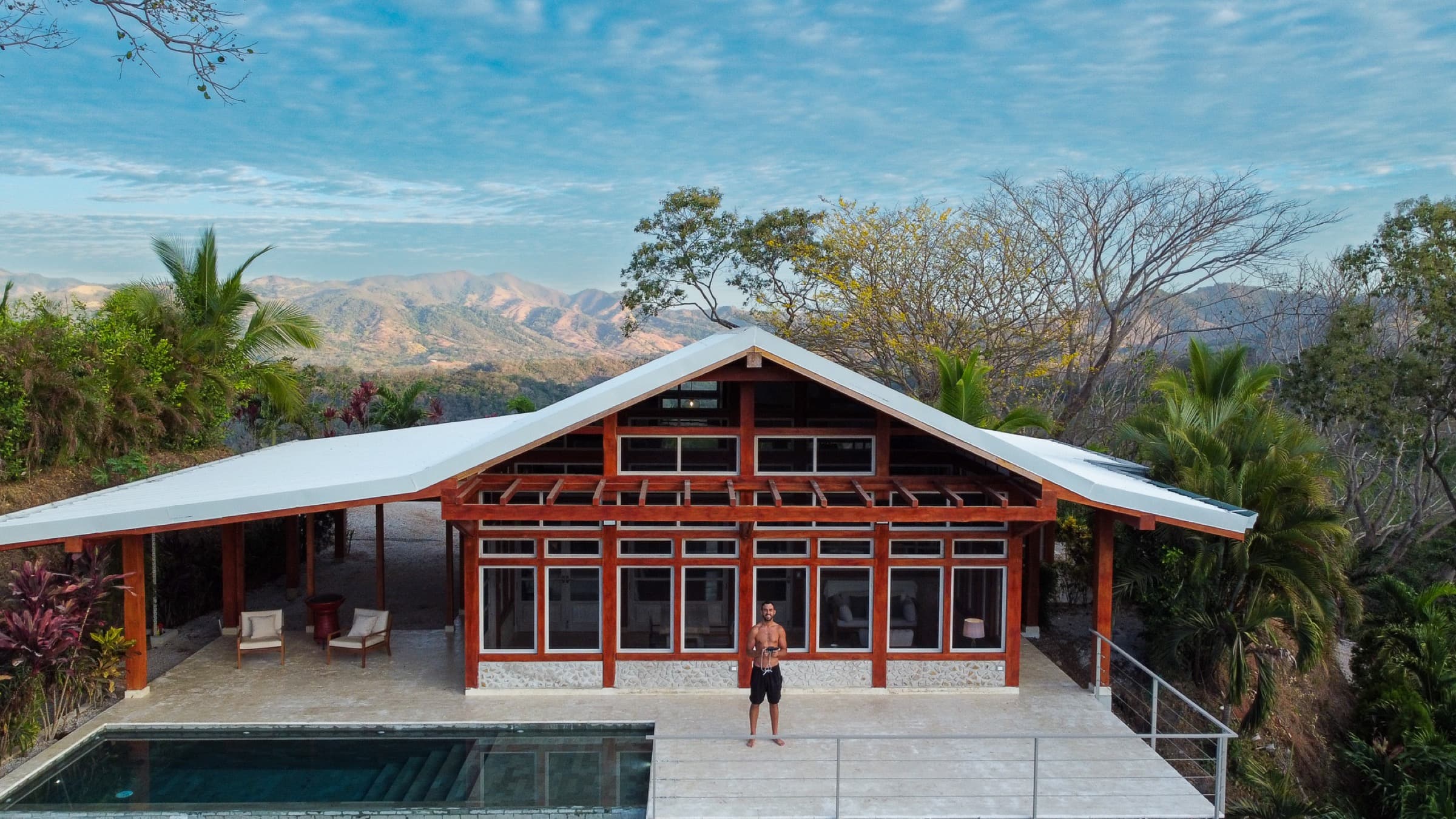 The Ledge Villa on the ridge at Hacienda Chinampas, Chinampas, Guanacaste